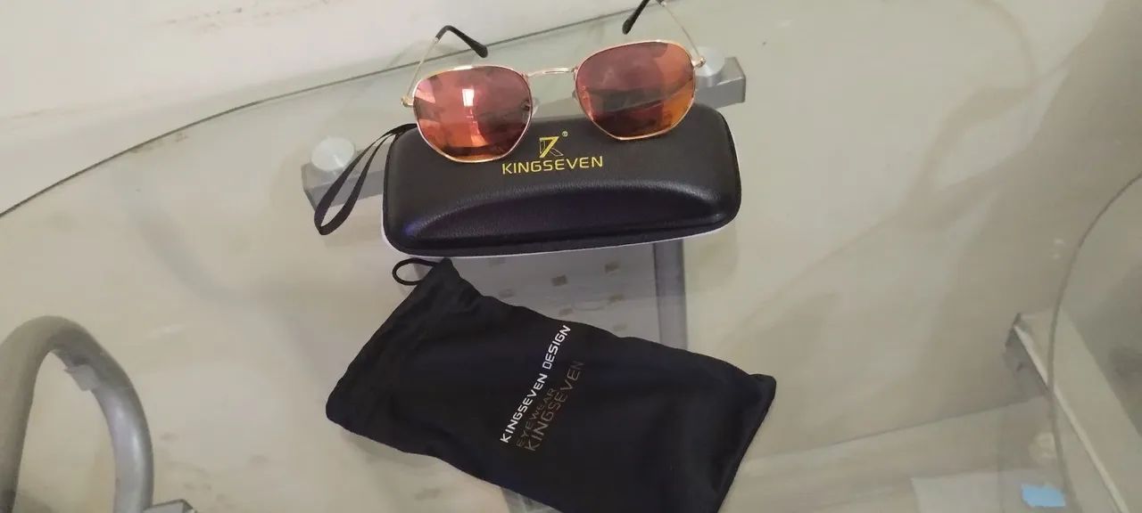Óculos de Sol KingsSeven com Lentes Espelhada.s
