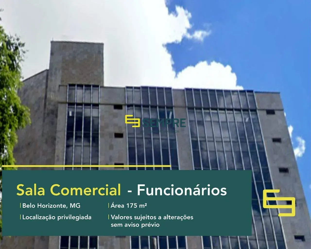 Sala comercial para alugar na Savassi - BH