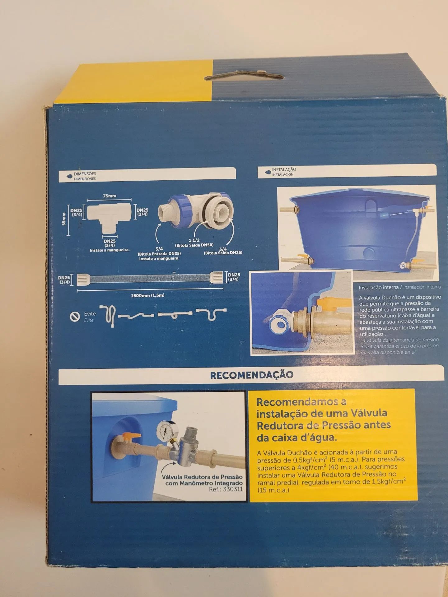 Duchão Blukit - Maior pressão na água do seu chuveiro! - Foto 2