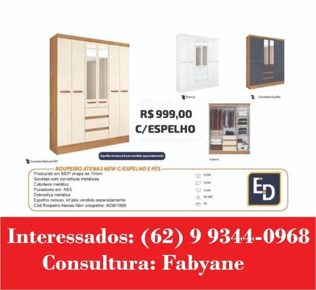 Guarda Roupa Athenas New