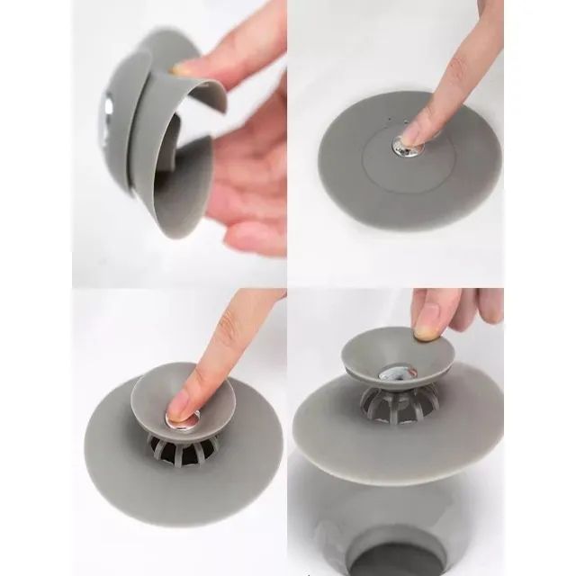 Tampa Válvula de Silicone Ralo Pia Tanque 33 Unidades - Foto 4