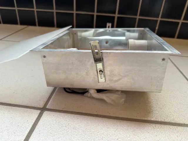 Luminária Embutir 2 lâmpadas E27 - Foto 5