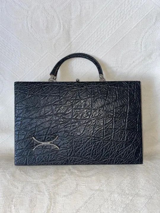 Maleta Couro - Preta