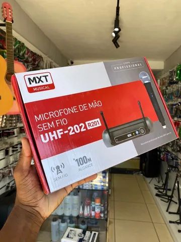 Microfone sem fio de mão R201