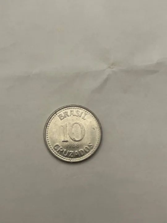 Moeda de 10 Cruzados 1988