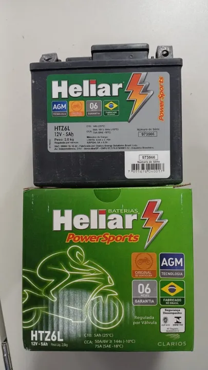 Bateria Heliar 5Ah