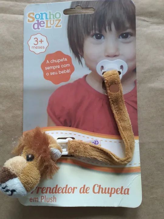 Prendededor de Chupeta em Plush - Sonho de Luz - Foto 2