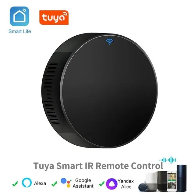 Controle Infravermelho Universal Tuya, Compatível com Alexa, Ar, TV