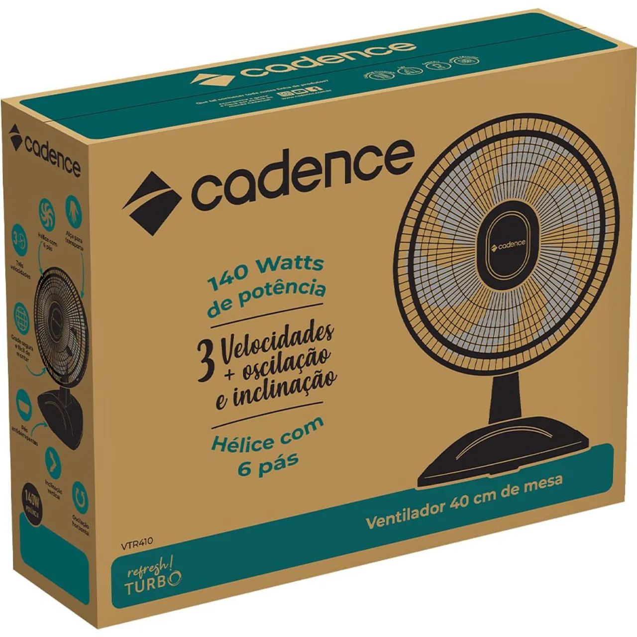 Ventilador de Pé 40cm - Potente e silencioso - Foto 4