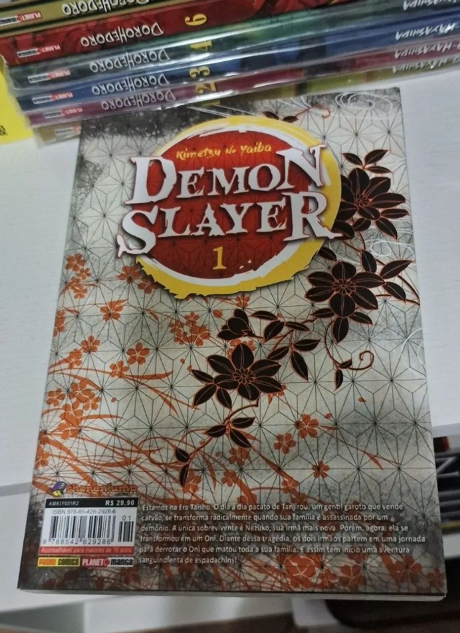 Mangá demon slayer volume 1 e 2 - Foto 4