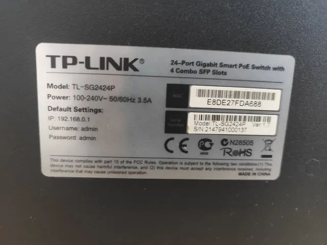 Switch TP-Link TL-SG2424P - Foto 2