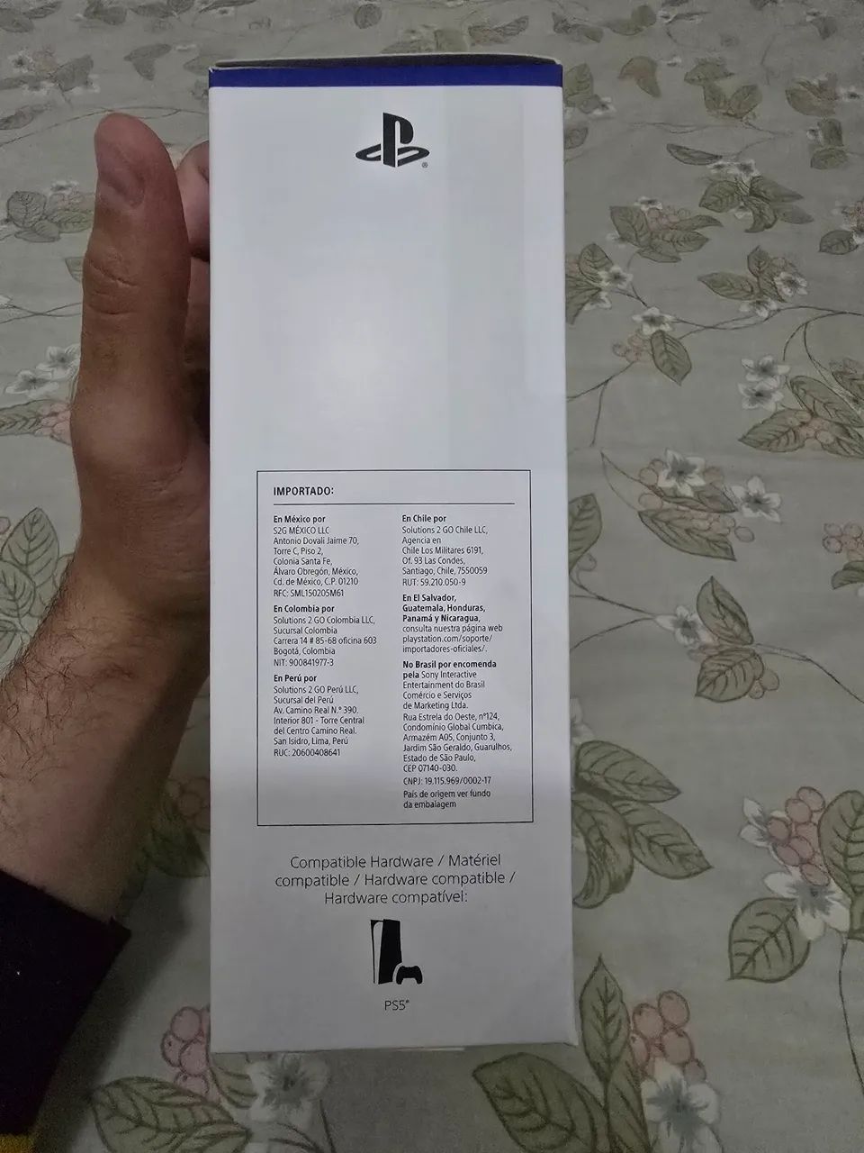 Controle PS5 Preto - Foto 6