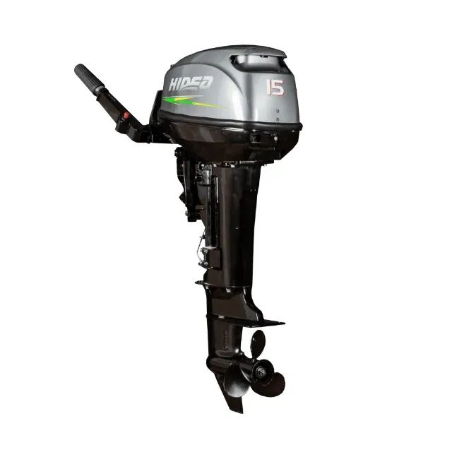 Hidea 15HP FHS 2T Partida Manual - Motor De Popa 