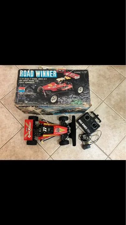 Carro de corrida vintage Road Winner 2WD - Sammo Toy