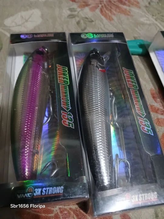 Iscas artificiais para pesca joker 135 - Foto 4