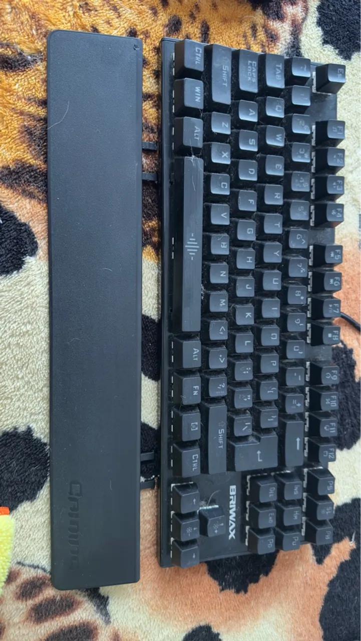 Teclado Mecânico Gamer RGB Briwax