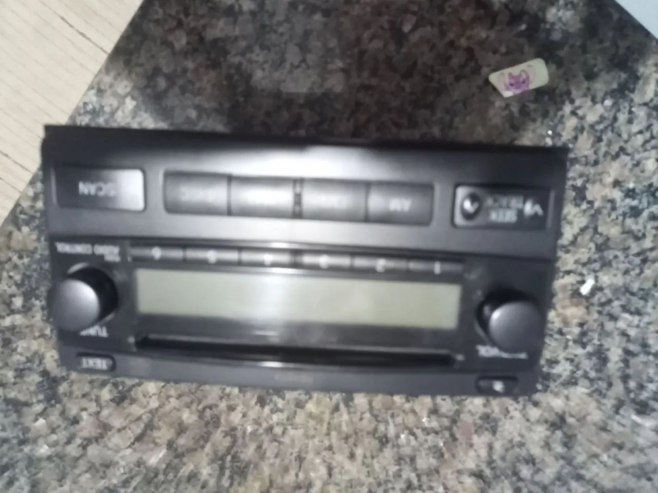 Rádio CD player Corolla original 