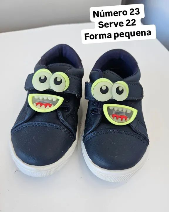 Tênis Infantil Masculino - Número 22