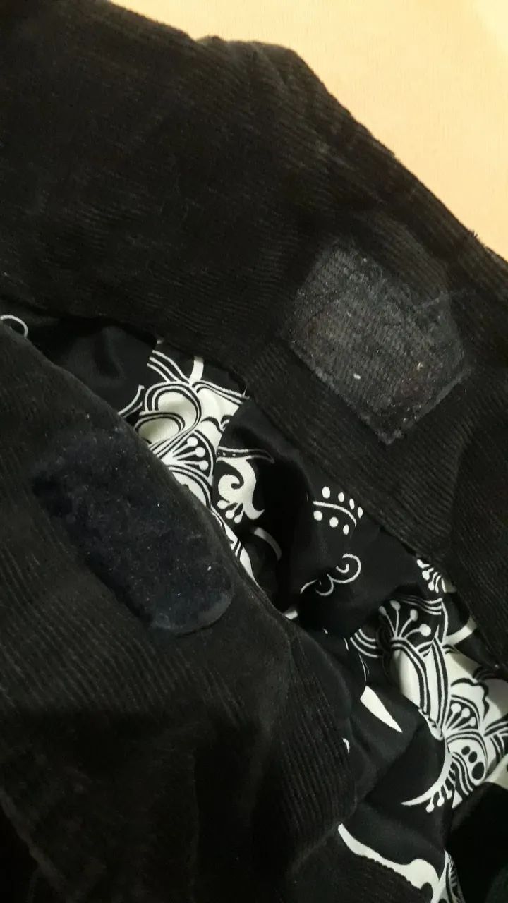 Bolsa  de ombro  de veludo  - Foto 3
