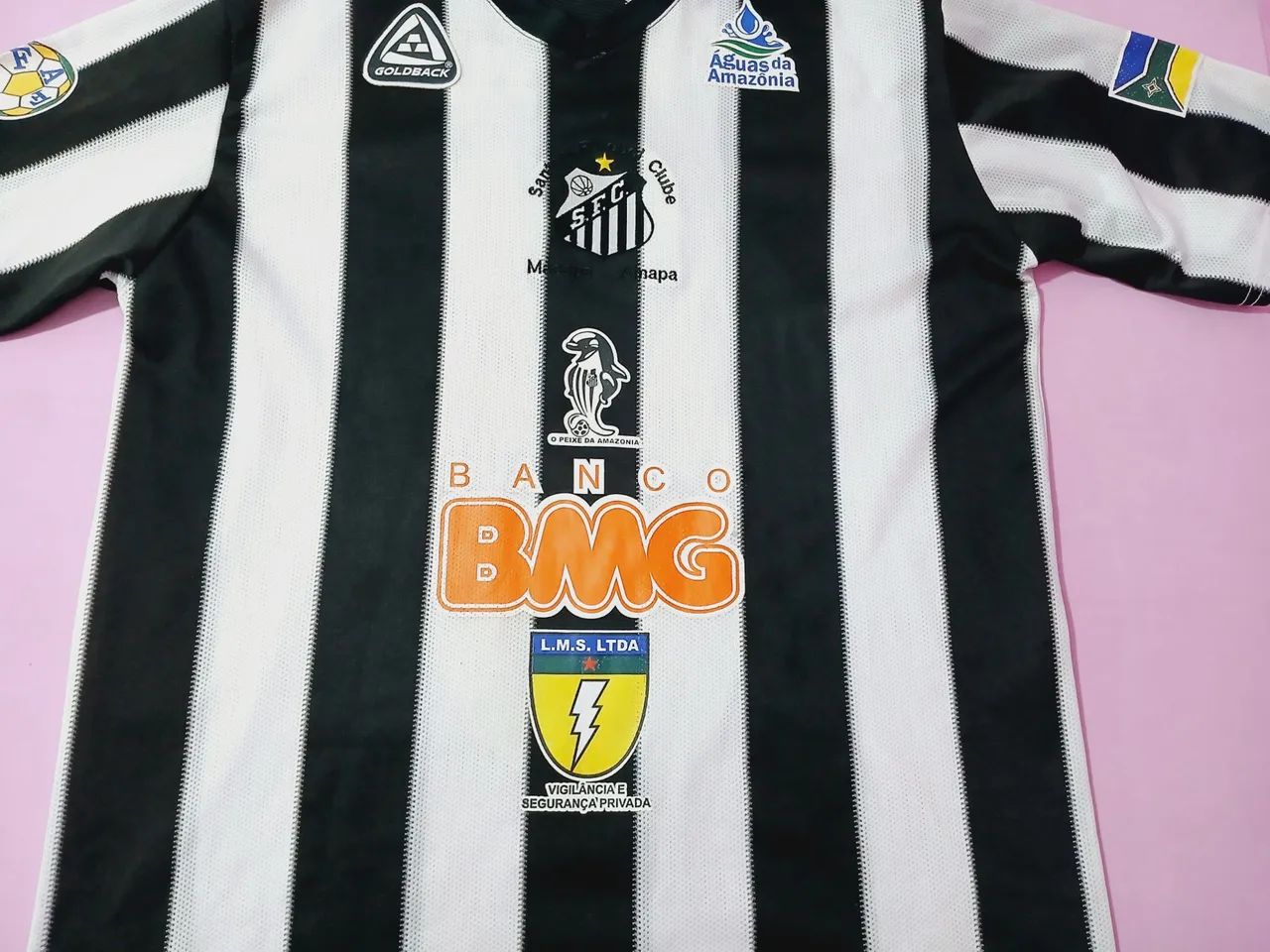 Camisa Santos Amapa AP Futebol Goldback  Amazonas  - Foto 5
