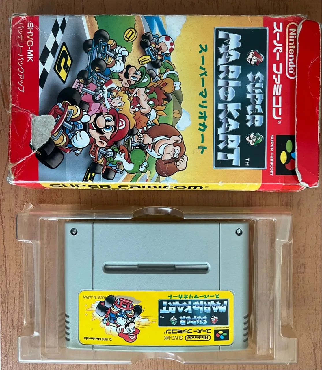 Game super famicom - super Mario kart