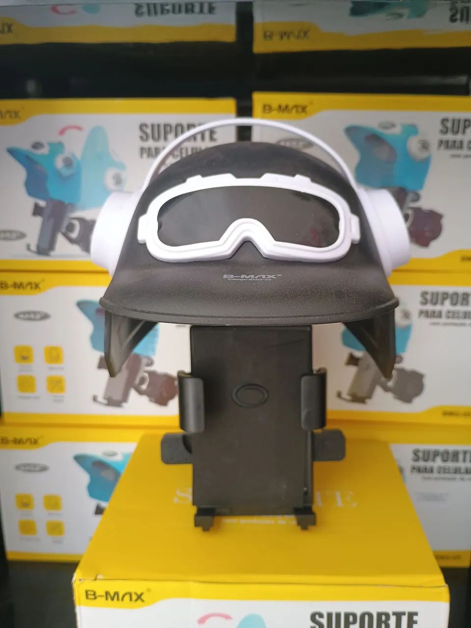 Suporte Celular Capacete moto - Foto 3