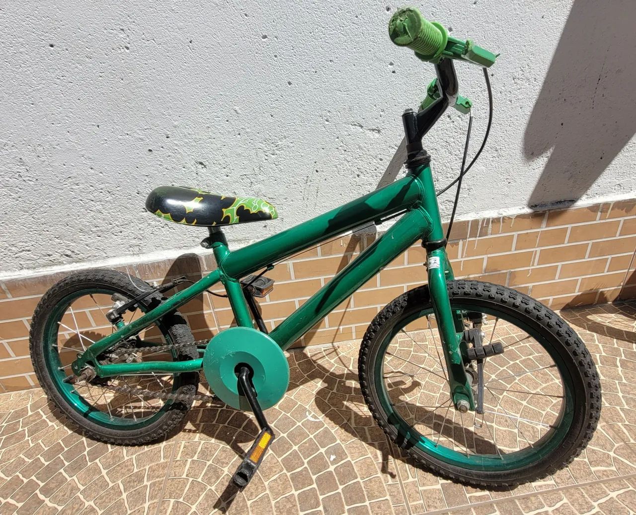 Bicicleta infantil verde