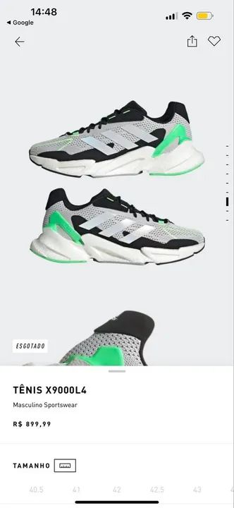 Tênis adidas x9000l4 jetboost - Foto 4