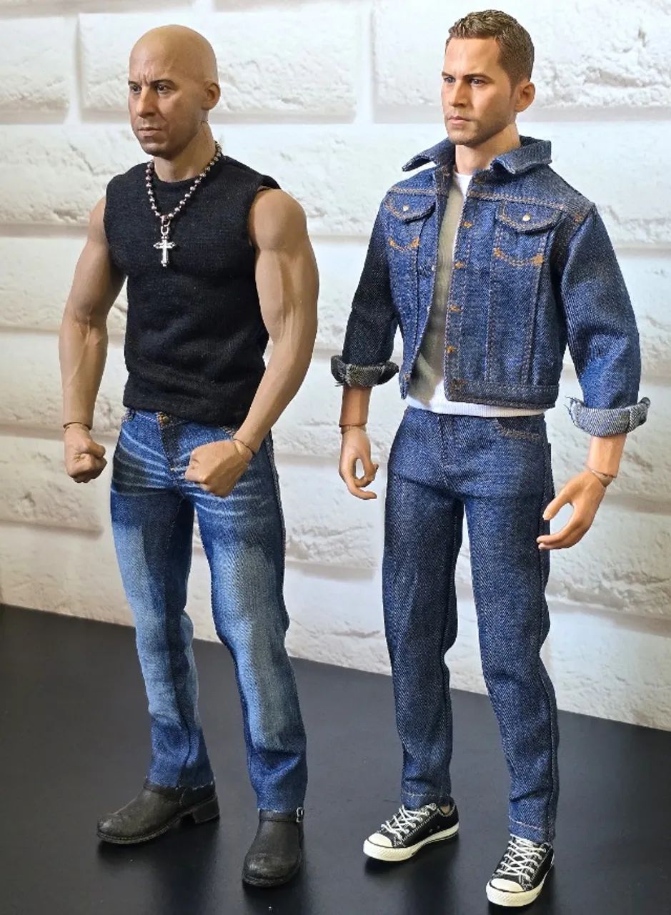 Toretto e Brian - Velozes e Furiosos - Escala 1/6 - Tipo Hot Toys - Foto 3