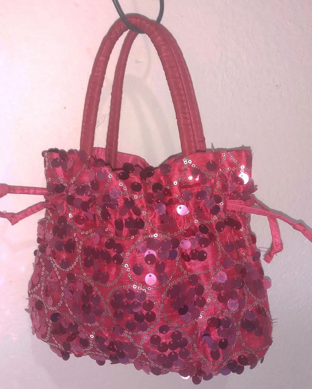 Bolsa da Barbie brilhosa - Foto 2