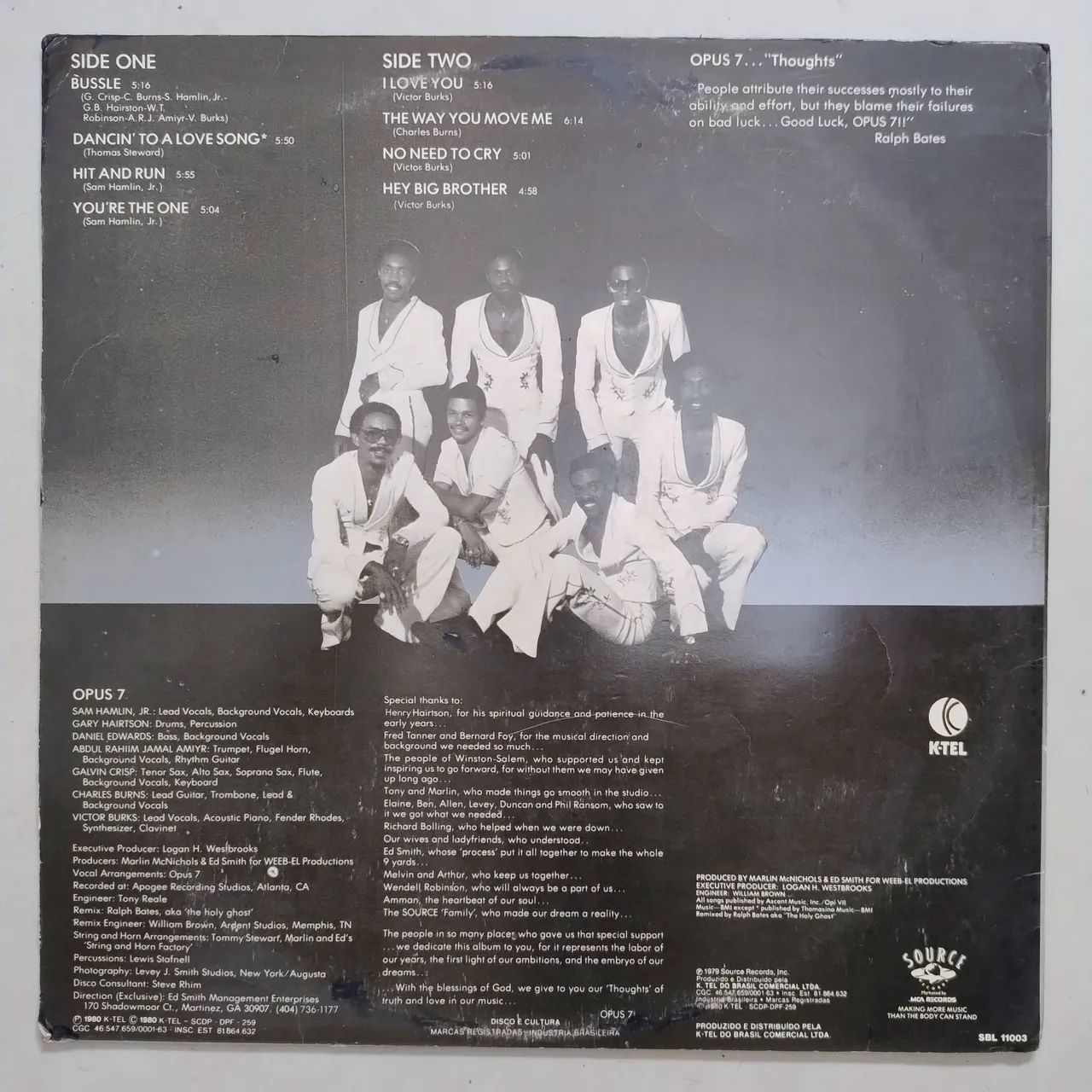 Opus 7 - Thoughts... Opus 7 - Vinil - Foto 2