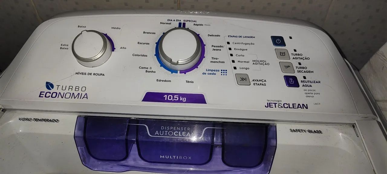 Máquina de Lavar Roupa Electrolux 10,5kg - Foto 4