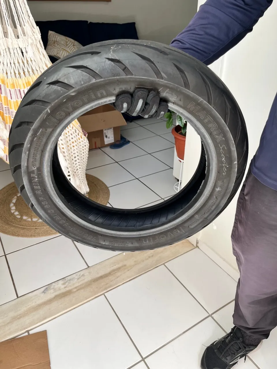 Pneu para scooter
