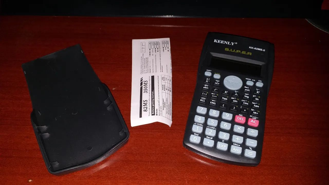 Calculadora Científica Keenly Kk-82MS-5 Modelo Paralelo Casio Defeito - Foto 2