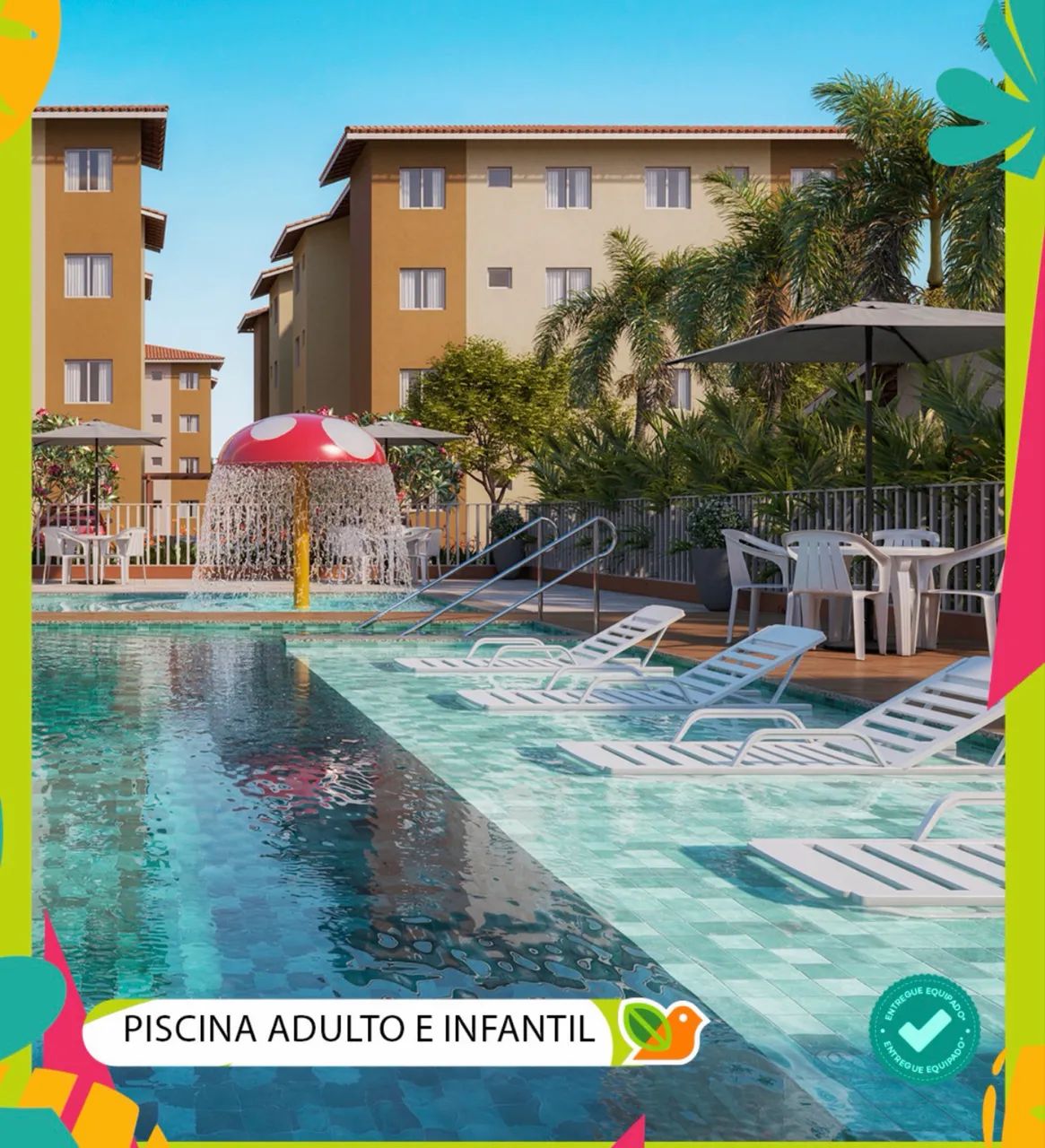 Vendo apartamento no Reserva das Cores Piabeta ><