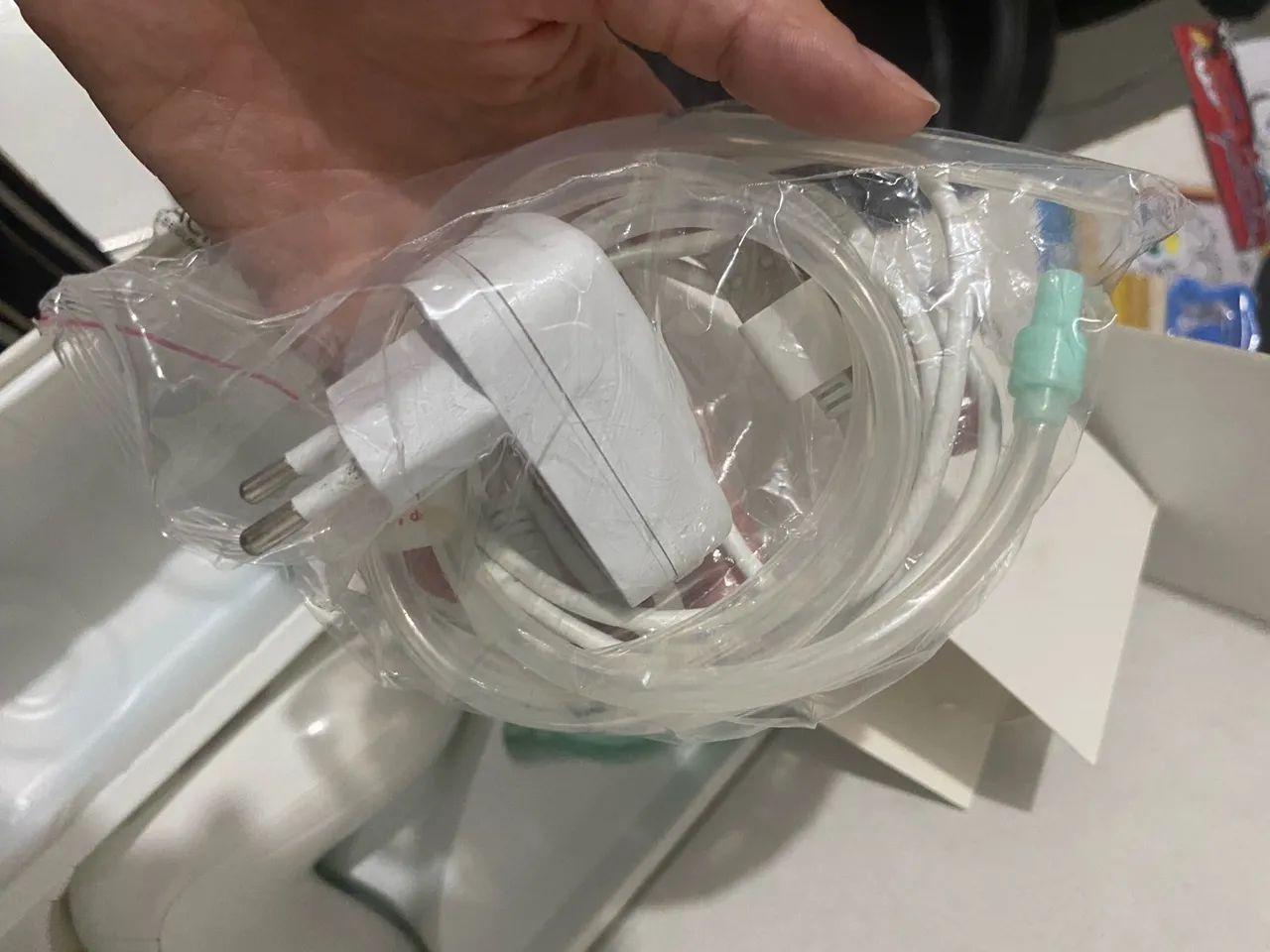 Extrator de leite elétrico Fisher Price + 5 potes de armazenamento MAM  - Foto 5