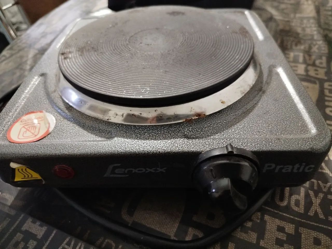 Fogão Elétrico Portátil Lenoxx Pratic