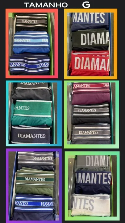 Cueca adulto diamante lingerie
