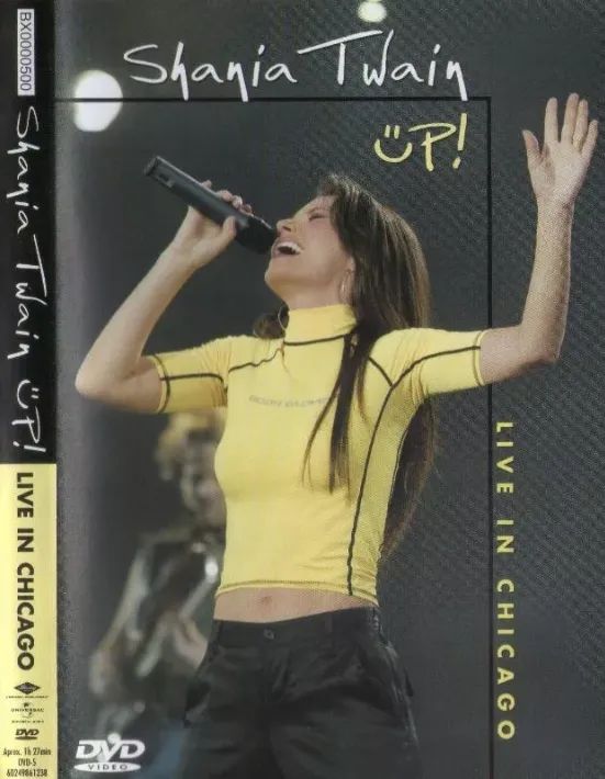 Dvd Shania Twain - Up! Live In Chicago