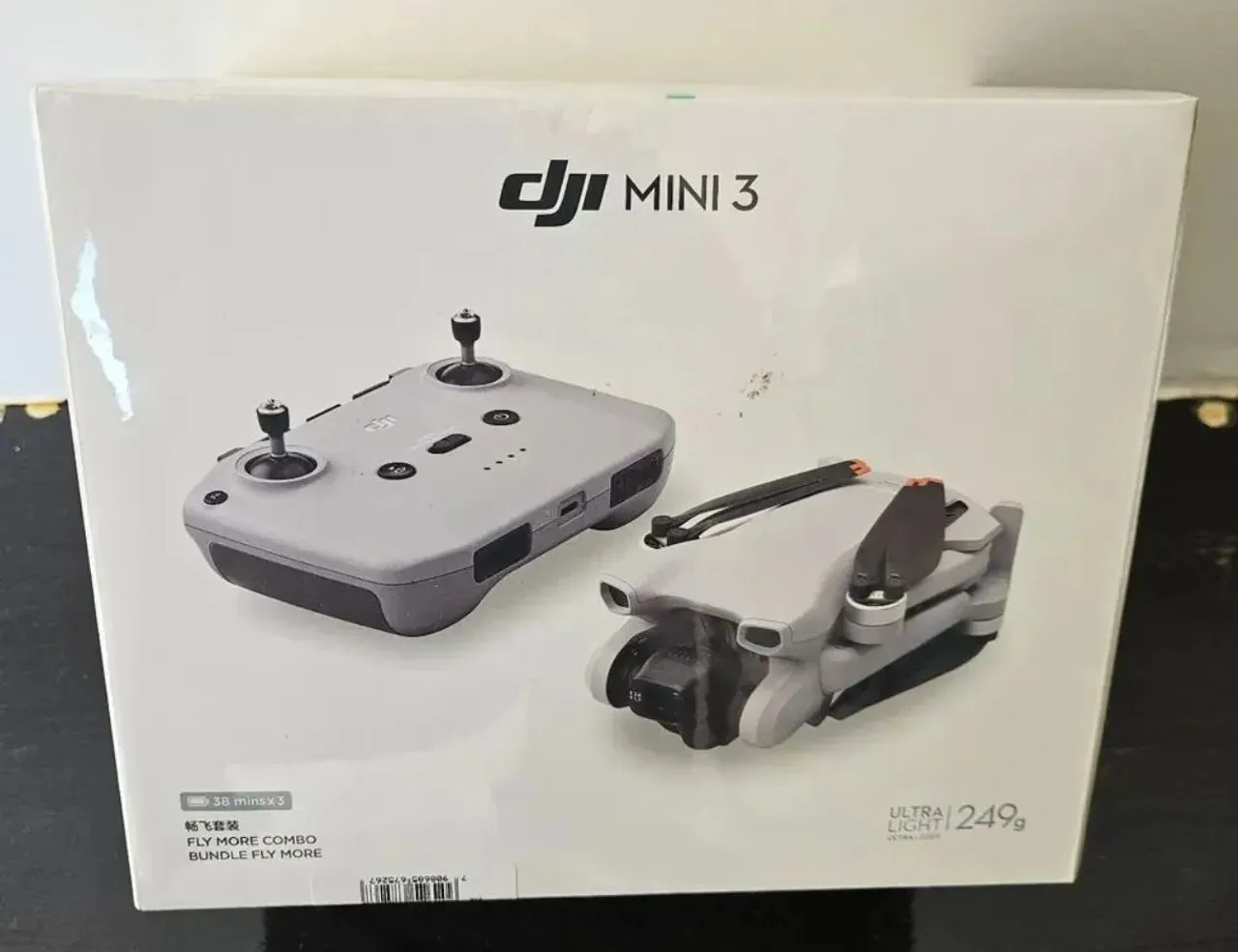 Drone DJI Mini 3 lacrado+ CARTÃO SD 32GB NOVO