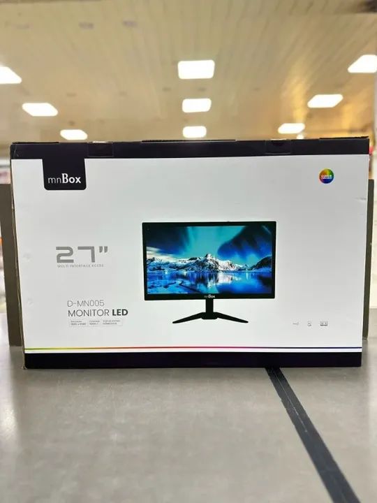 Monitor Led Gamer 27'' Alta Luminosidade Hdmi Vga 1920x1080 - Foto 2