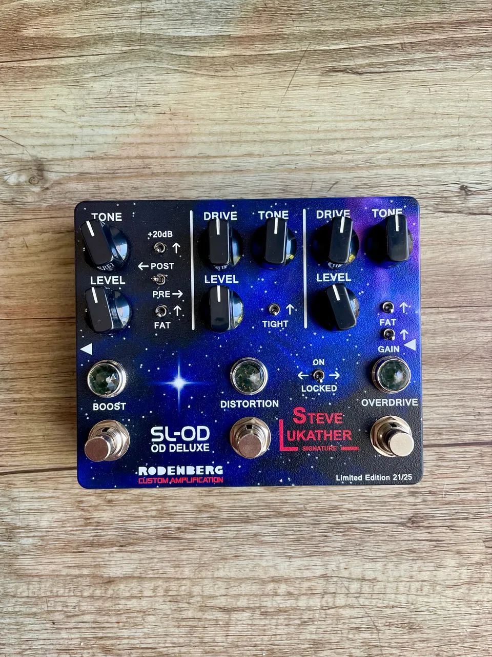 Pedal Rodenberg SL-OD Deluxe - Steve Lukather Signature