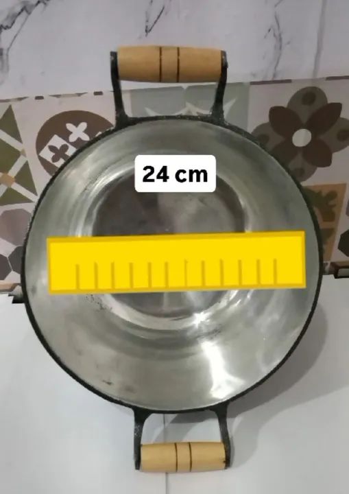 Caldeirão de Alumínio 4,8 Litros - Foto 4