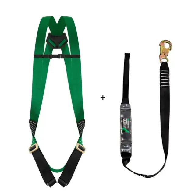 KIT CINTO DE SEGURANCA+TABARTE CG750HE CARBOGRAFITE