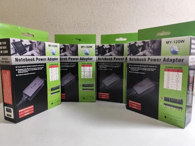 Fonte Carregador Universal Notebook Adaptador 120w Power - Foto 6