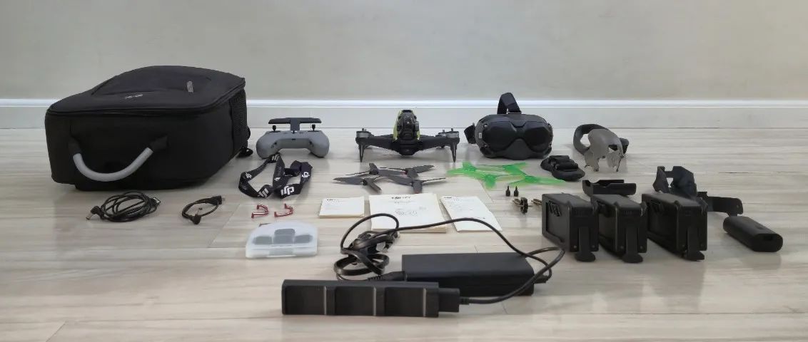 Drone DJI FPV Combo e acessórios extras - Foto 4