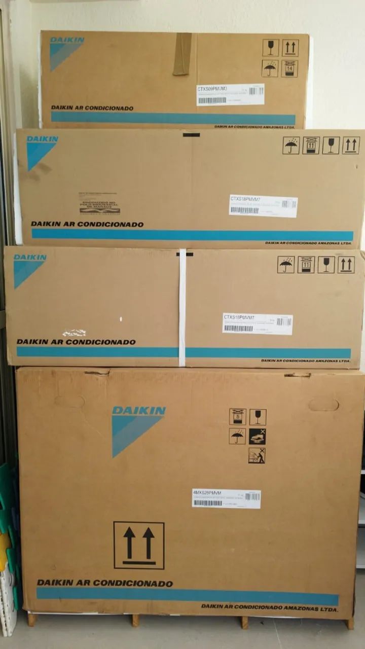 NOVO, EMBALAGEM ORIGINAL! Ar-Condicionado Daikin Multi Split Inverter 28.000 BTUs 220V - Foto 3