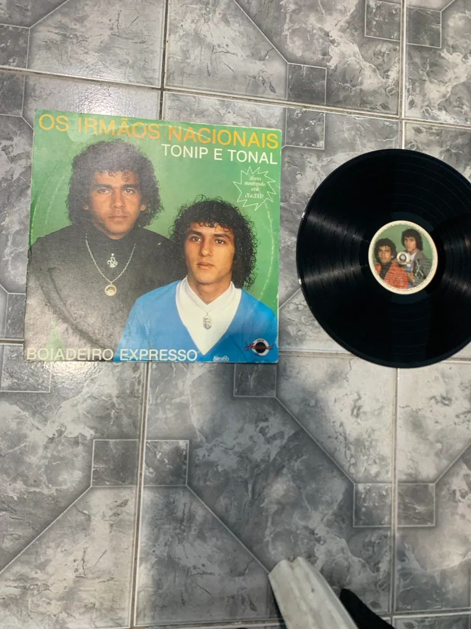 Lp disco vinil Os irmãos nacionais Tonip e Tonal boiadeiro expresso
