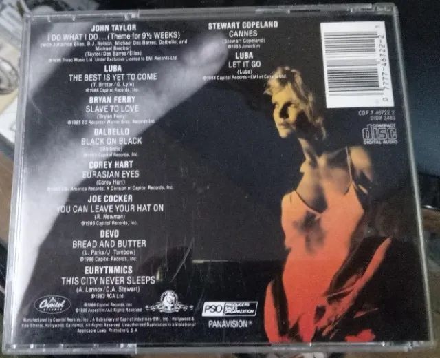 CD Trilha Sonora 9/2 Semanas de Amor - Importado Germany - Foto 2