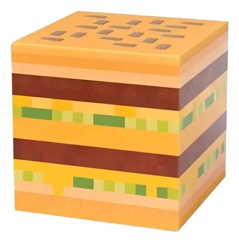 Um Filme Minecraft (A Minecraft Movie) McDonald's Mc Lanche Feliz - Big Mac Crystal
